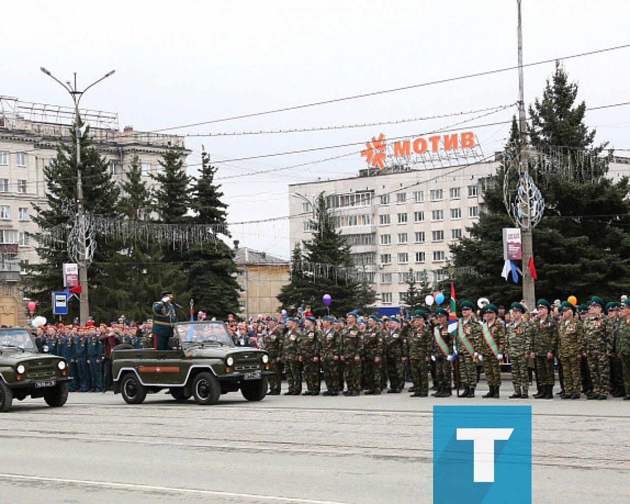 Изображение Парад в честь Дня Победы в Нижнем Тагиле открыт