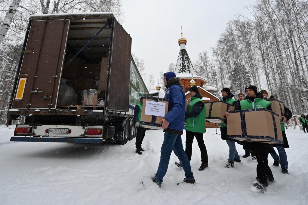 Изображение В День добровольца свердловчане отправили гуманита